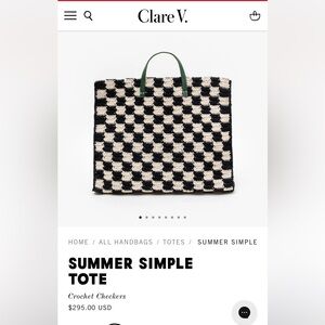 Clare V Tote